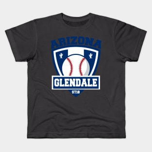 Glendale, Arizona Baseball Spring Training Kids T-Shirt